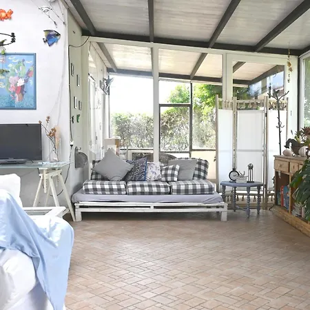 Se257 - Montemarciano, Bilocale Con Giardino E Veranda Montignano